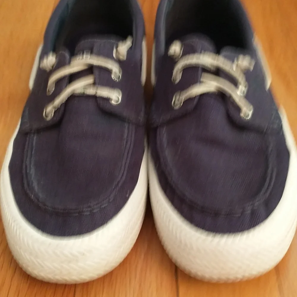 Sperry canvas‎ boat shoes